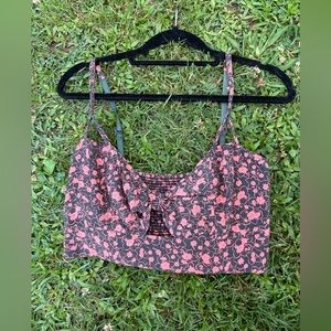 Floral free people intimate top